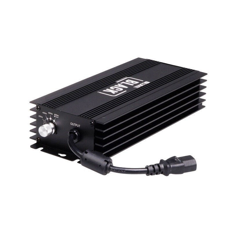 LUMii Black 600W Electronic Ballast - SA Plug - Hydro Herb Africa