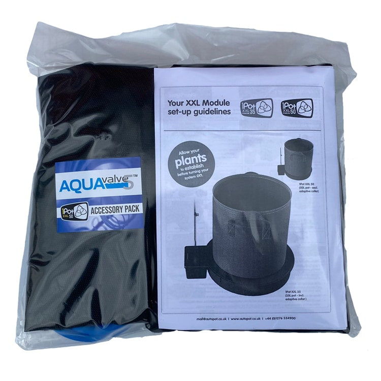 XXL FlexiPot Accessory Pack - with AQUAvalve5
