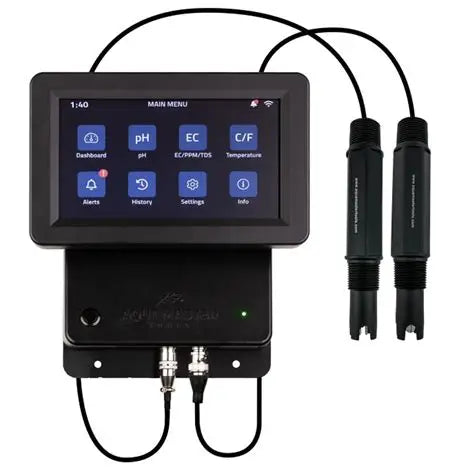 AquaMaster Tools C800 Pro Controller Inline - pH, EC, PPM, TDS, temp