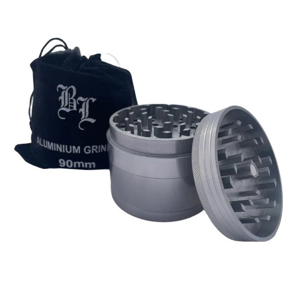 Black Leaf Grinder 90mm - Grey