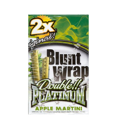Blunt Wrap Double Platinum - 25 Packs of 2