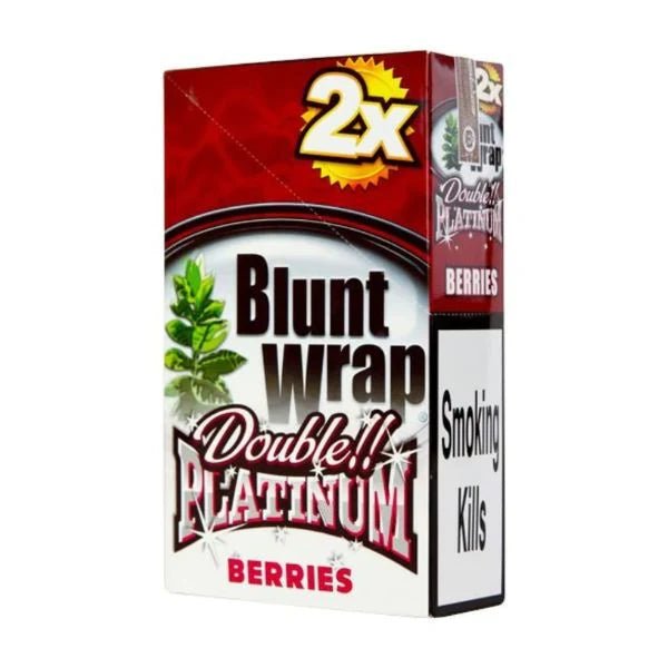 Blunt Wrap Double Platinum - 25 Packs of 2 - Hydro Herb Africa