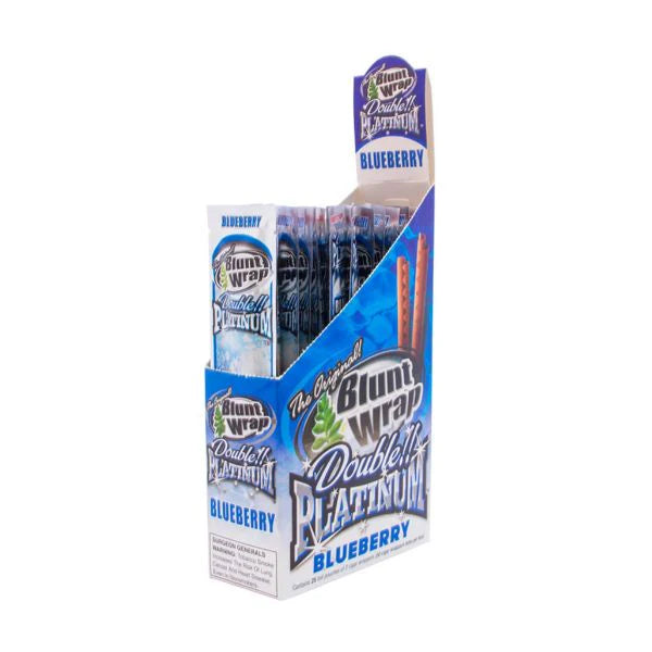 Blunt Wrap Double Platinum - 25 Packs of 2