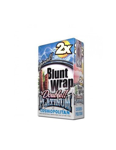 Blunt Wrap Double Platinum - 25 Packs of 2 - Hydro Herb Africa