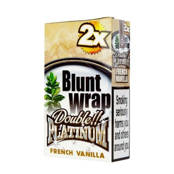 Blunt Wrap Double Platinum - 25 Packs of 2 - Hydro Herb Africa