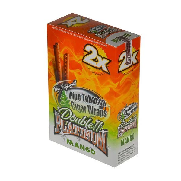Blunt Wrap Double Platinum - 25 Packs of 2 - Hydro Herb Africa