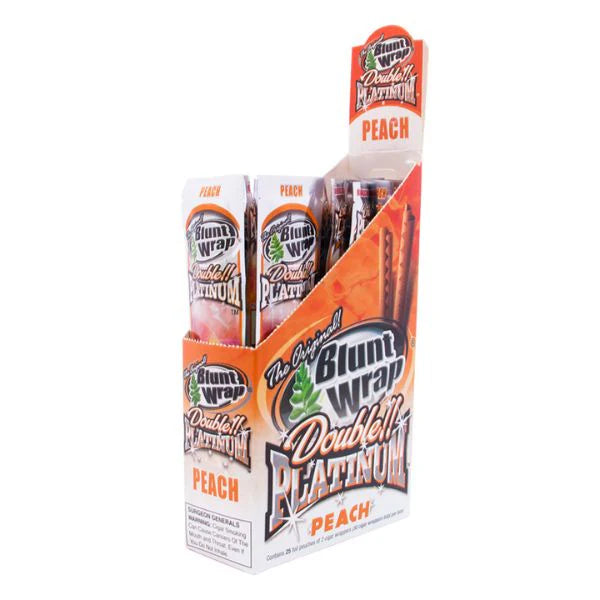 Blunt Wrap Double Platinum - 25 Packs of 2