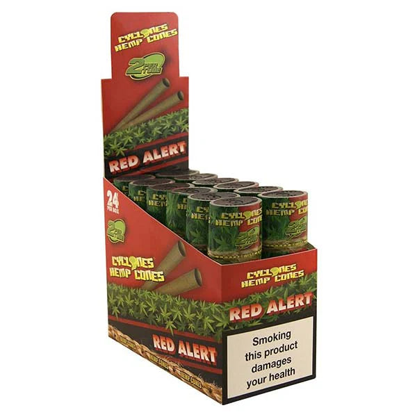 Cyclones Hemp Cones - 12 Packs of 2