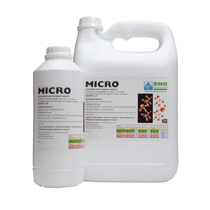 EHG 3 Combo Set (Grow, Bloom & Micro)