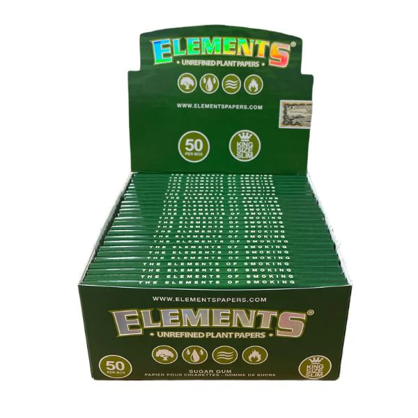 Elements Rolling Papers Kingsize - Box of 50 Packs