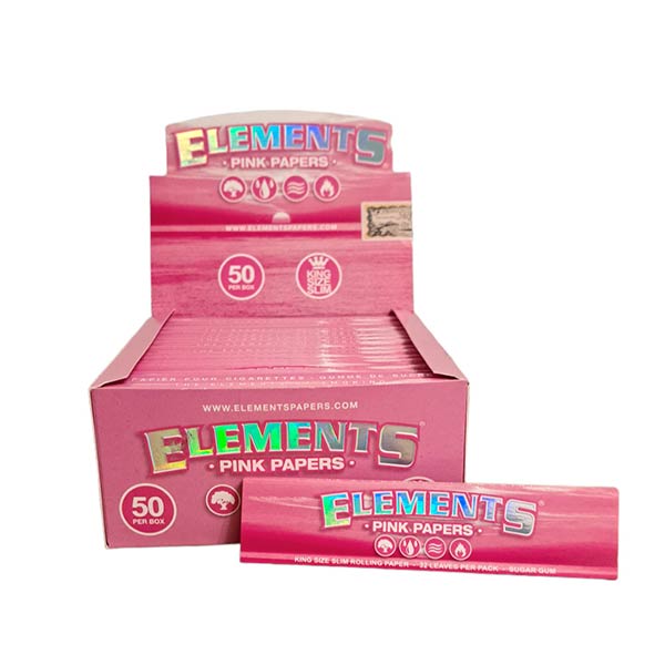 Elements Rolling Papers Kingsize - Box of 50 Packs