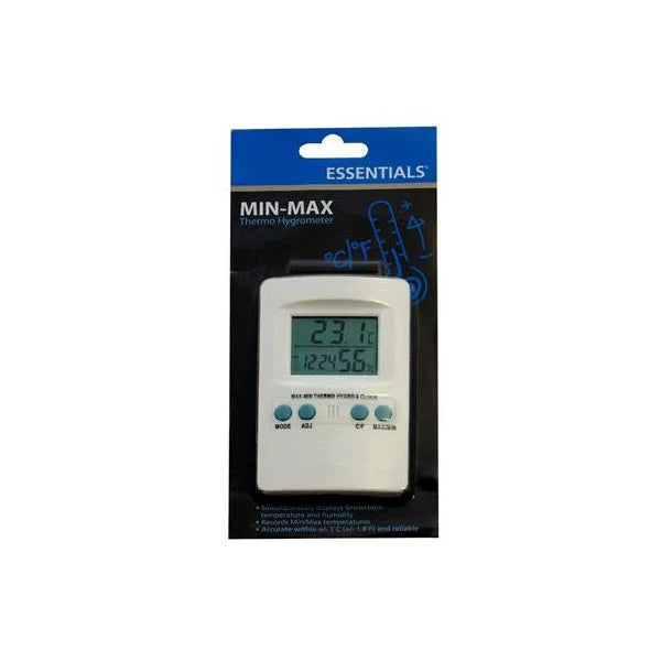 Essentials Digital Min-Max Thermo Hygrometer