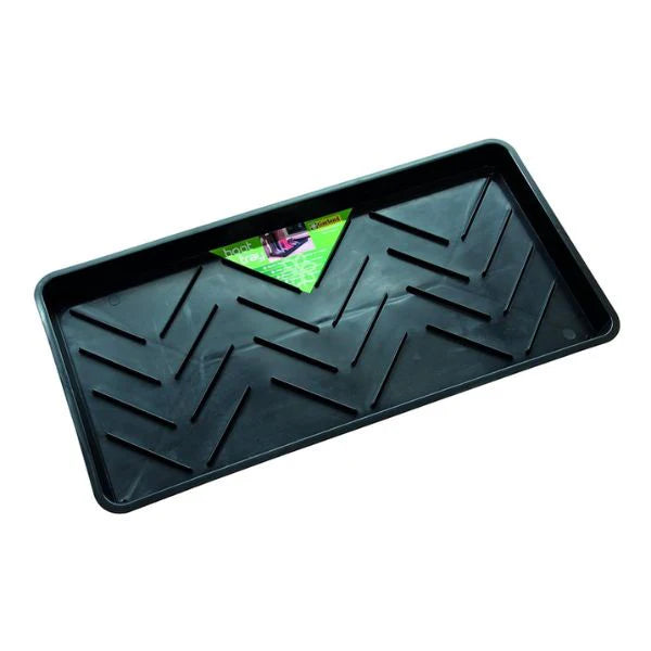 Garland Boot Tray - 4cm Depth 79cm x 40cm x 4cm - Black