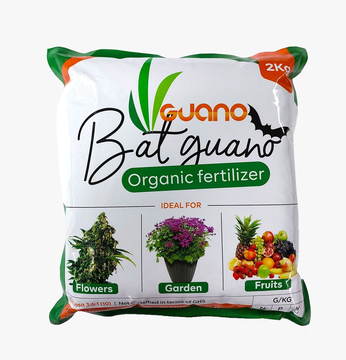 GuanoSA Mozambican Bat Guano 2kg