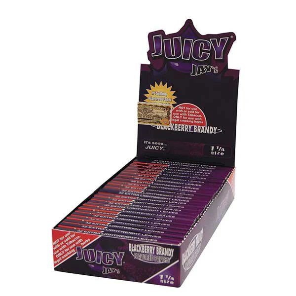 Juicy Jays Rolling Papers 1&1/4 - Box of 24 Packs - Hydro Herb Africa