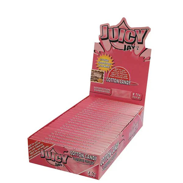 Juicy Jays Rolling Papers 1&1/4 - Box of 24 Packs