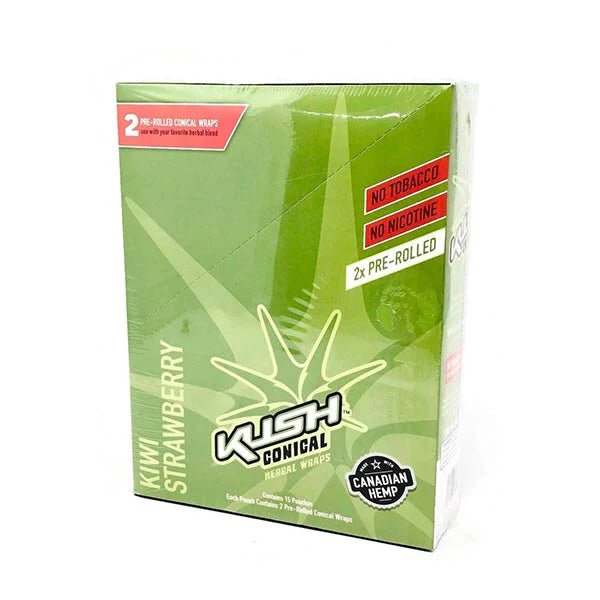 KUSH Hemp Wraps - 15 Packs of 2 - Hydro Herb Africa