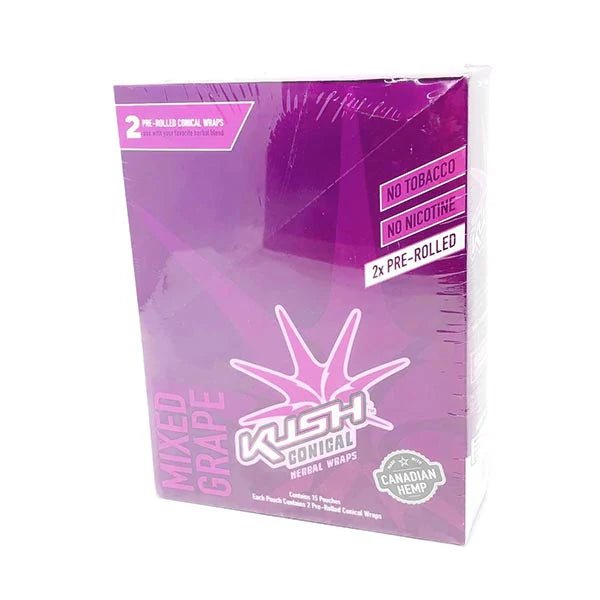 KUSH Hemp Wraps - 15 Packs of 2 - Hydro Herb Africa