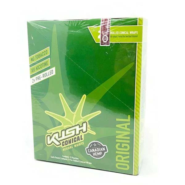 KUSH Hemp Wraps - 15 Packs of 2 - Hydro Herb Africa