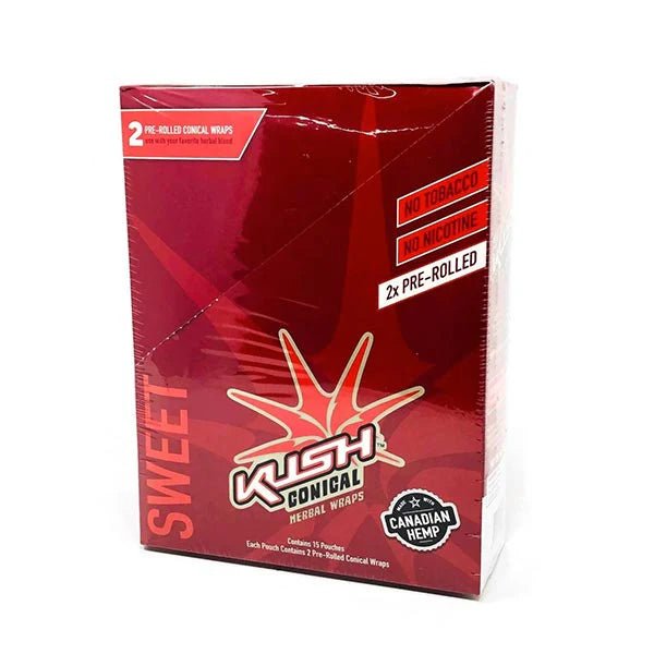 KUSH Hemp Wraps - 15 Packs of 2 - Hydro Herb Africa