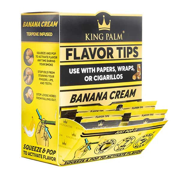King Palm Flavoured Tips - 50 Packs of 2