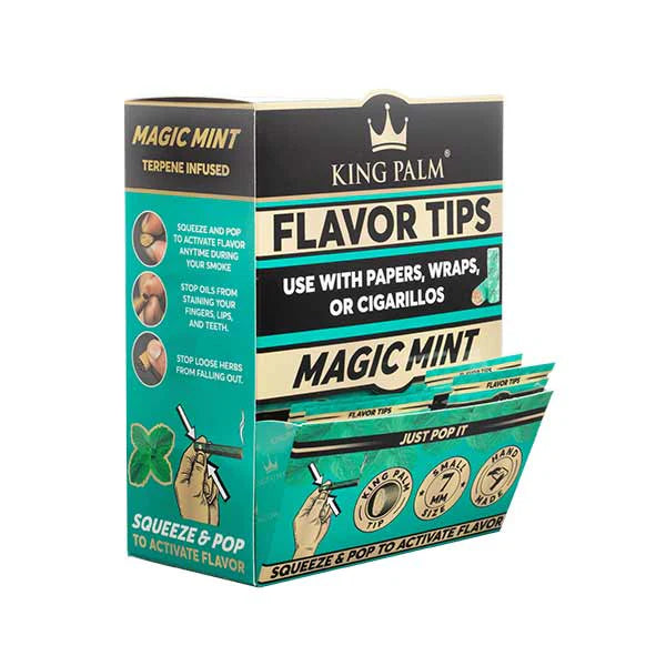 King Palm Flavoured Tips - 50 Packs of 2