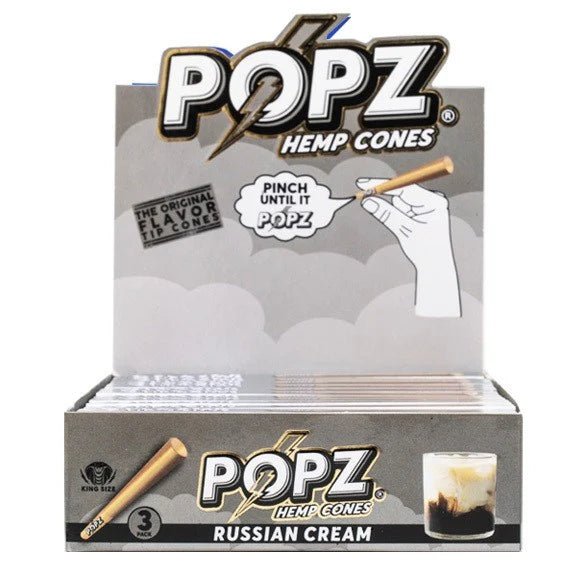 King Palm Popz Cones Kingsize - 12 Packs of 3 - Hydro Herb Africa