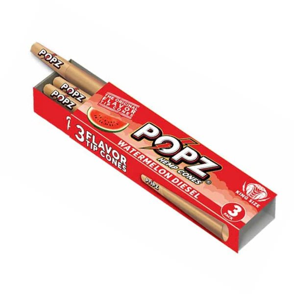 King Palm Popz Cones Kingsize - 12 Packs of 3 - Hydro Herb Africa