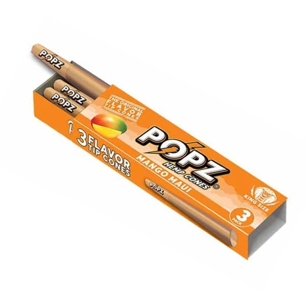 King Palm Popz Cones Kingsize - 12 Packs of 3 - Hydro Herb Africa