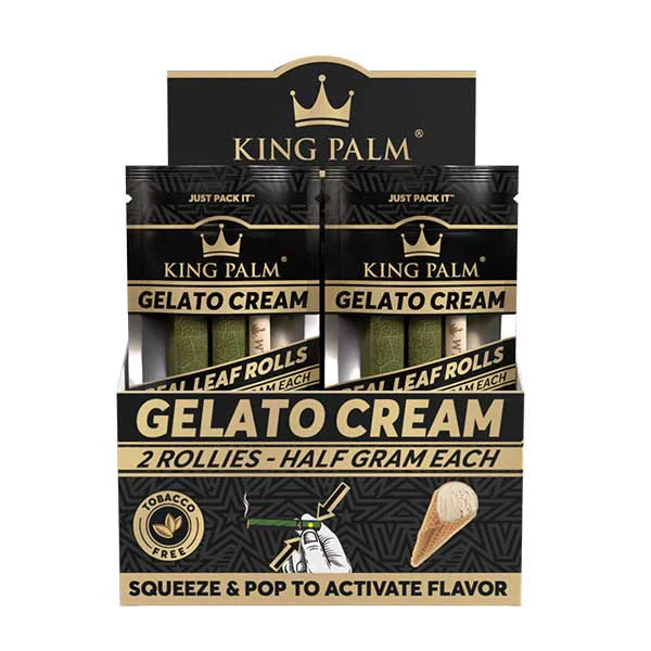 King Palm Rollie Cones - 20 Packs of 2