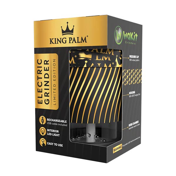 King Palm x Wakit Electric Grinder - Hydro Herb Africa