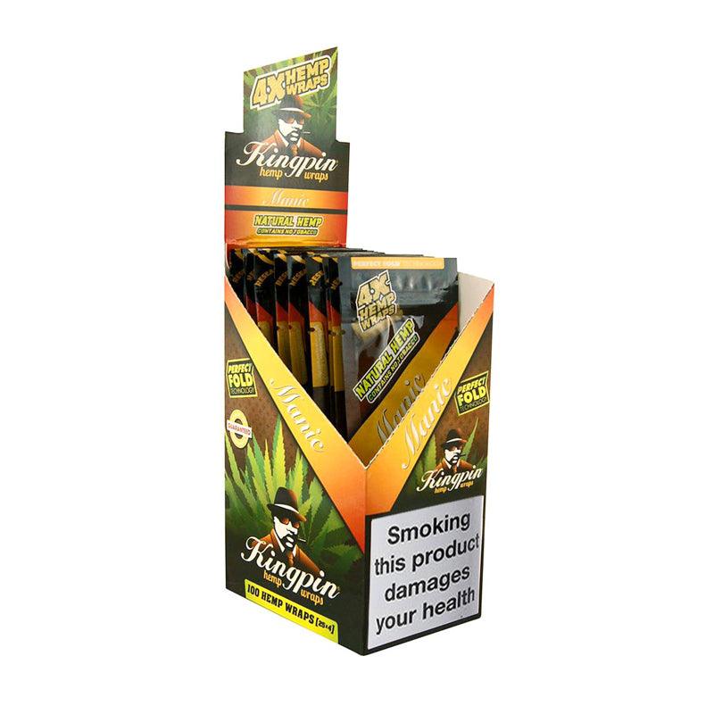 KingPin Hemp Wrap - 25 Packs of 4 - Hydro Herb Africa