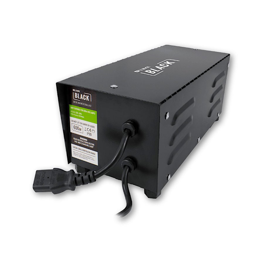 LUMii Black 600W Metal Magnetic Ballast - Hydro Herb Africa