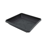 PotKing Square Saucer - Black