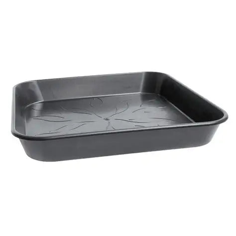 PotKing Square Saucer - Black