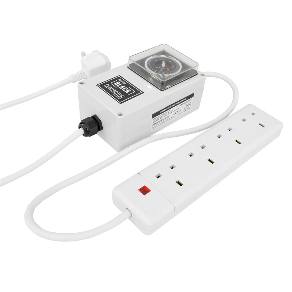 LUMii Black RSA Contactor Timer - Hydro Herb Africa