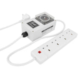 LUMii Black RSA Contactor Timer - Hydro Herb Africa