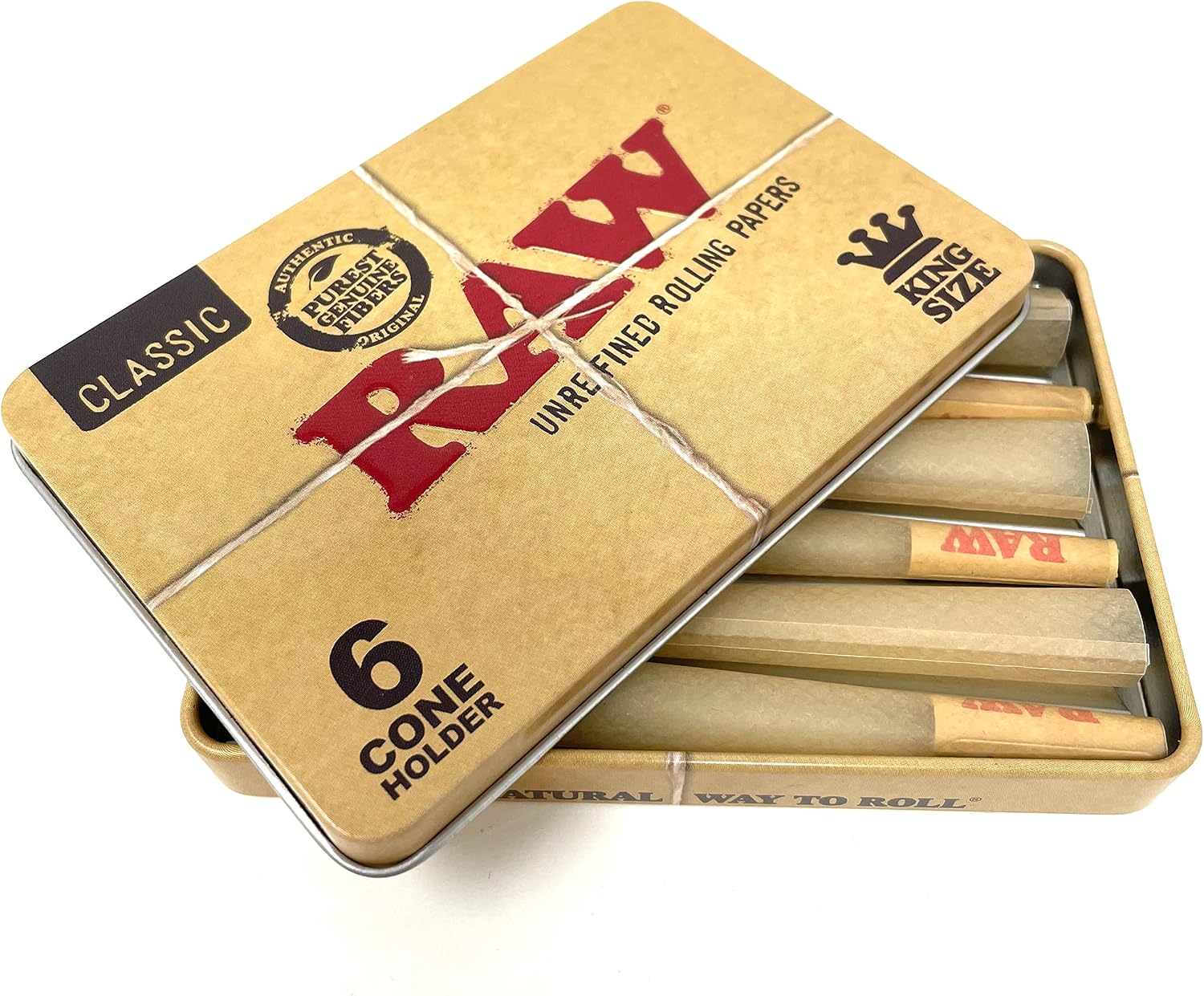RAW 6 Cone Holder Tin