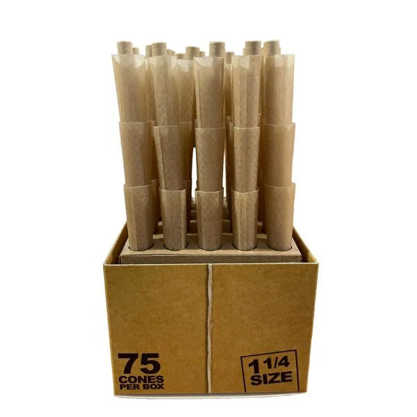 RAW Cones 1&1/4 - Pack of 75