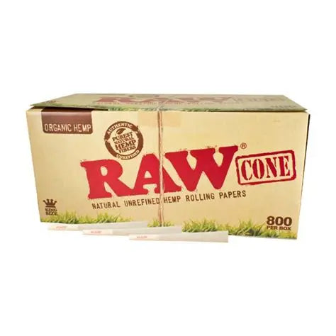RAW Cones Kingsize - Box of 800