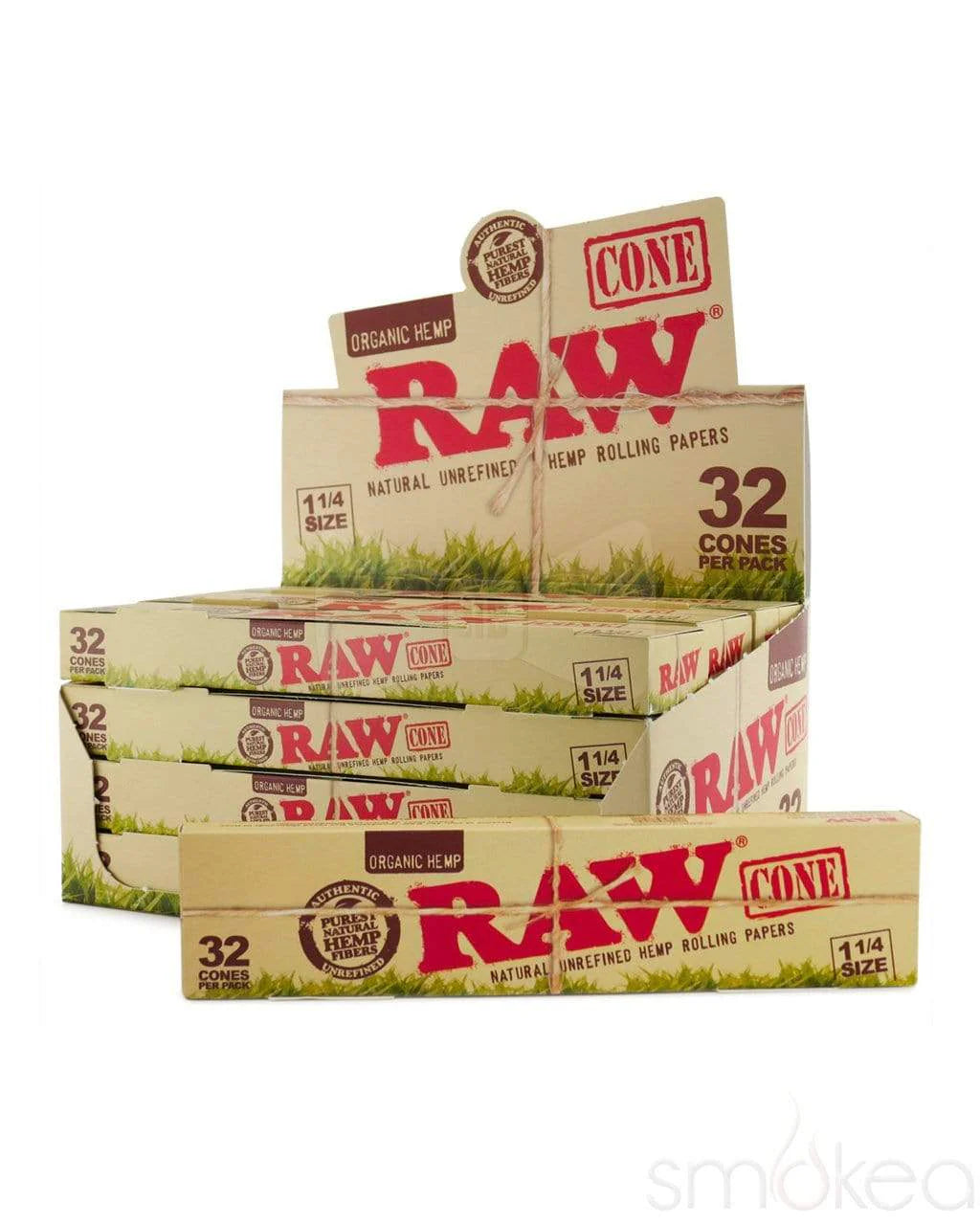 RAW Cones Organic 1&1/4
