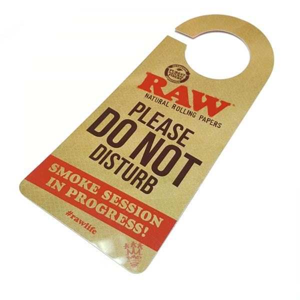 RAW Do Not Disturb Door Hanger