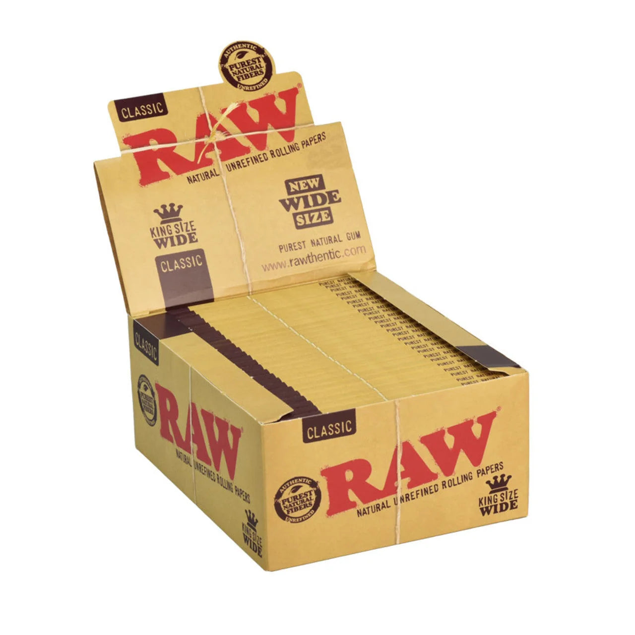 RAW Kingsize Classic - Box of 50