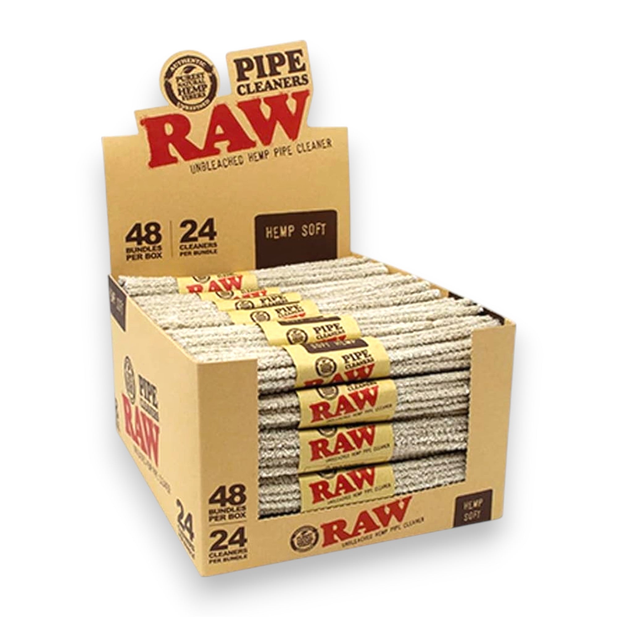 RAW Pipe Cleaners Bristle - 48 Packs of 24