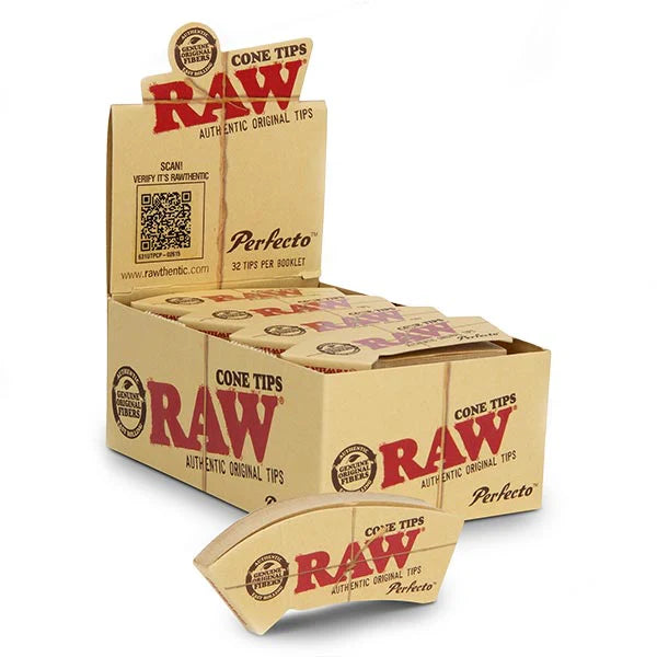 RAW Pre-Rolled Tips - Box of 20