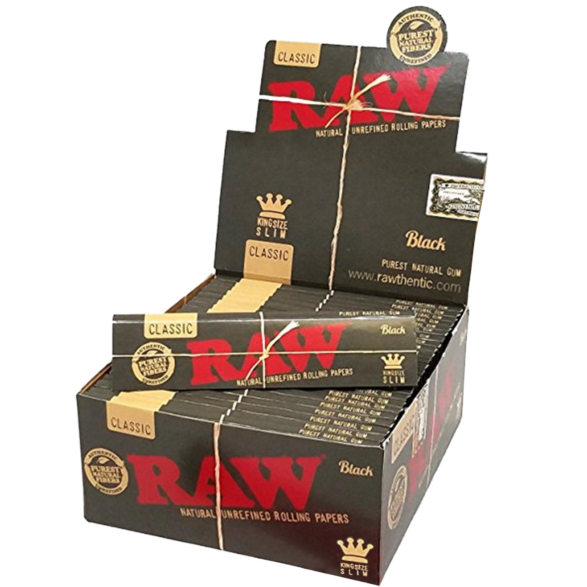RAW Rolling Papers Black