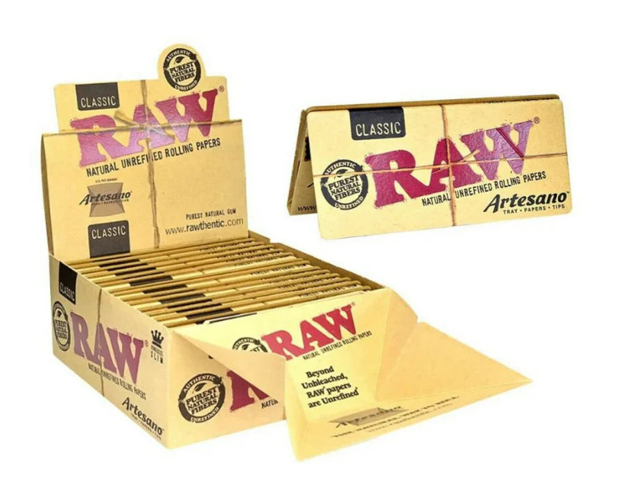 RAW Rolling Papers + Tips Classic Range