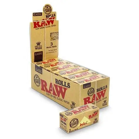 RAW Rolls 3m - Box of 12