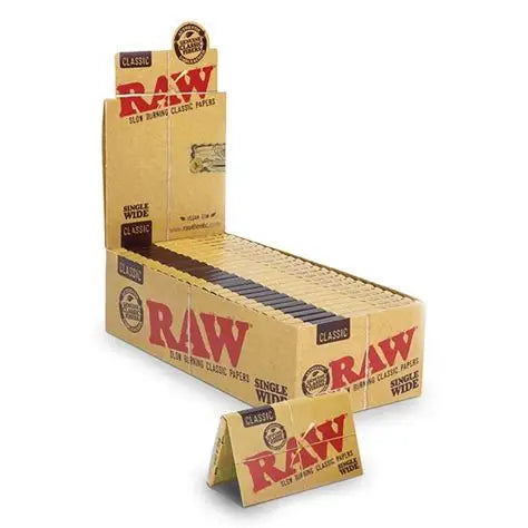 RAW Standard Single Wide - Box of 50