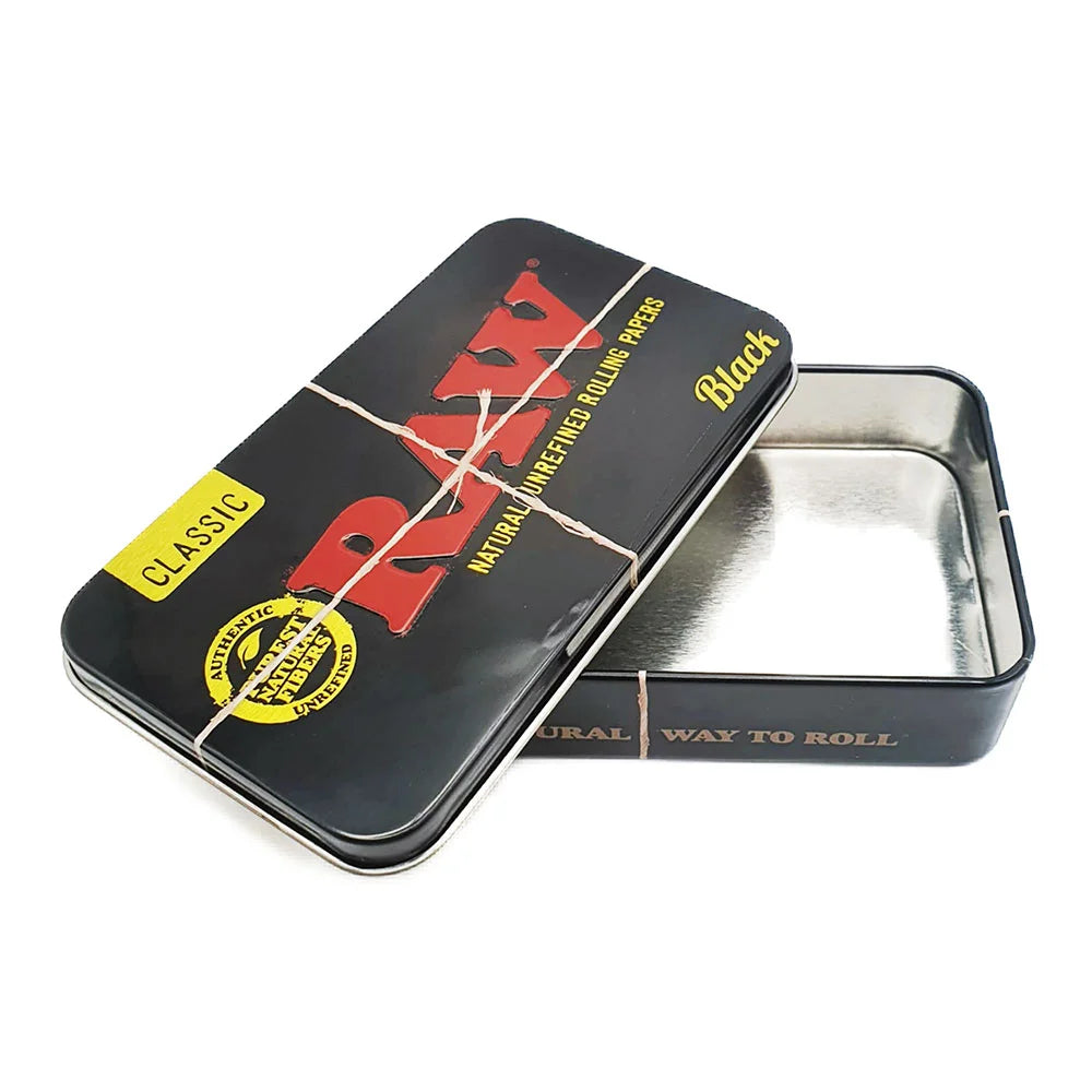 RAW Stash Tin Black